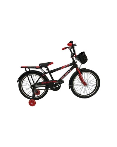 Uşaq velosipedi 1040, 4-6 yaş (qara/qırmızı)