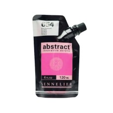 Akril boya Sennelier Abstract 654 Fluo Pink, 120 ml
