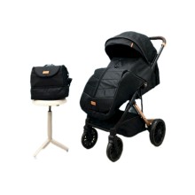 Uşaq arabası Kidilo 6510, qara
