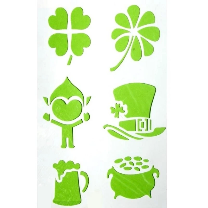 Трафарет Невская палитра Сонет Трилистник, пластиковый, 22х31 см Трафарет Невская палитра Сонет Трилистник, пластиковый, 22х31 см