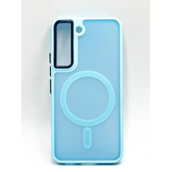 Çexol MagSafe Samsung Galaxy S22 üçün, mavi