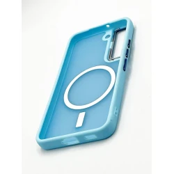 Çexol MagSafe Samsung Galaxy S22 üçün, mavi