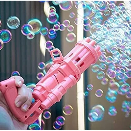 Sabun köpüyü maşını işıqları və səsi olan Bubble Blaster BP-02RAX 8-dlik, şəffaf 20,1 x 9,8 x 7,2 sm