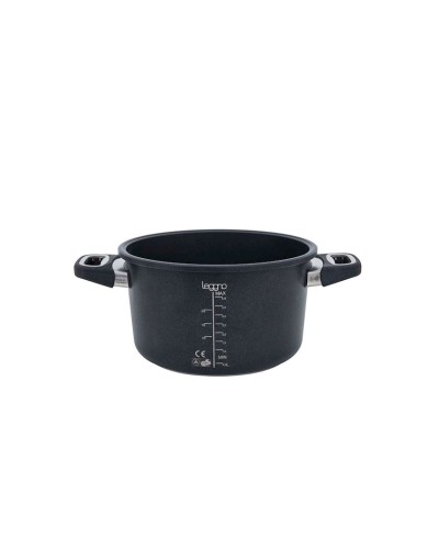Sürətli bişirici Leggno Amt Gastroguss, alüminium, qara, 24x14 sm, 4.5 l