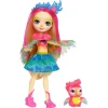 Кукла Enchantimals Peeki Parrot Doll, 15 см