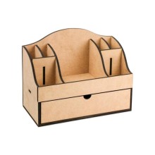 Hazırlama Rosa Talent Komod-orqanayzer, 30x15x23 sm, MDF, siyirtmə yeşik