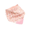 Бандана-нагрудник Babyjem, 13x30x1 см, розовый