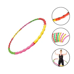 Masaj halqası Gymnic 1202 plastik, rəngbərəng, 95 sm