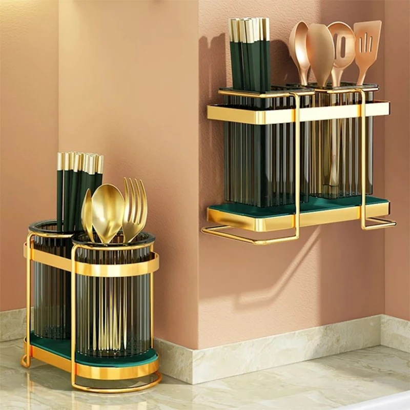 Tutacaq qurutma üçün 16x21x10.5 sm, paslanmayan polad/plastik, qızılı/yaşıl