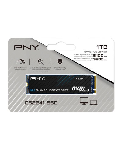 SSD yığıcı PNY CS2241 1TB M.2 NVMe