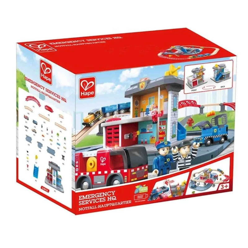 Игровой набор Hape E3736 Emergency Services