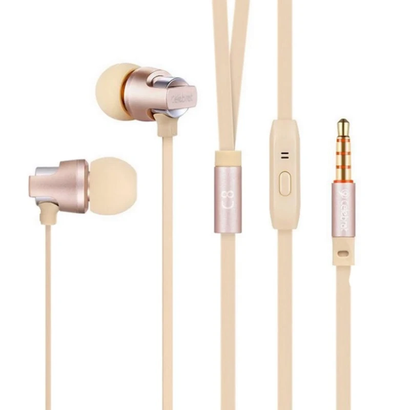 Simli qulaqlıq Celebrat C8 Gold Simli qulaqlıq Celebrat C8 Gold