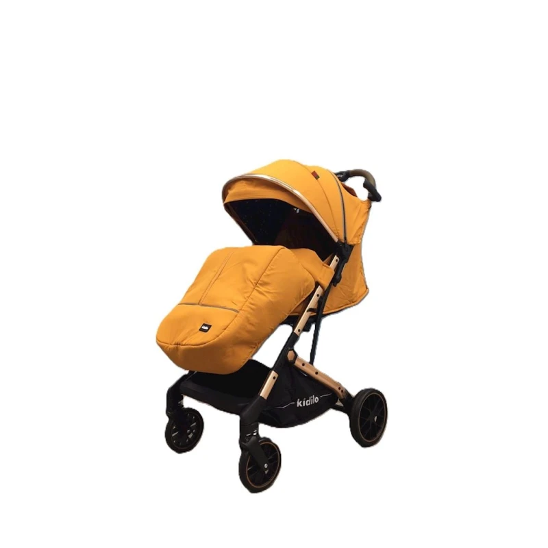 Детская коляска Kidilo 621, желтая