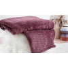 Плед Yataş Joy, 140х190 см, полиэстер, фиолетовый