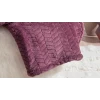 Плед Yataş Joy, 140х190 см, полиэстер, фиолетовый