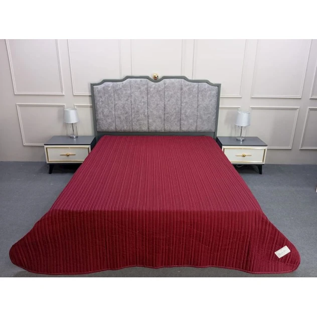 Покрывало Pima Cotton SHA-00001210, 170x230 см, бамбук, красное