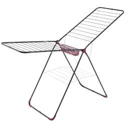 Сушилка для белья Perilla Rima, металл, черная/красная