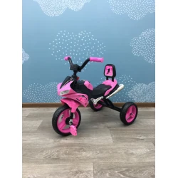 Uşaq üçtəkərli velosipedi Çəhrayı Qara AZR-0000