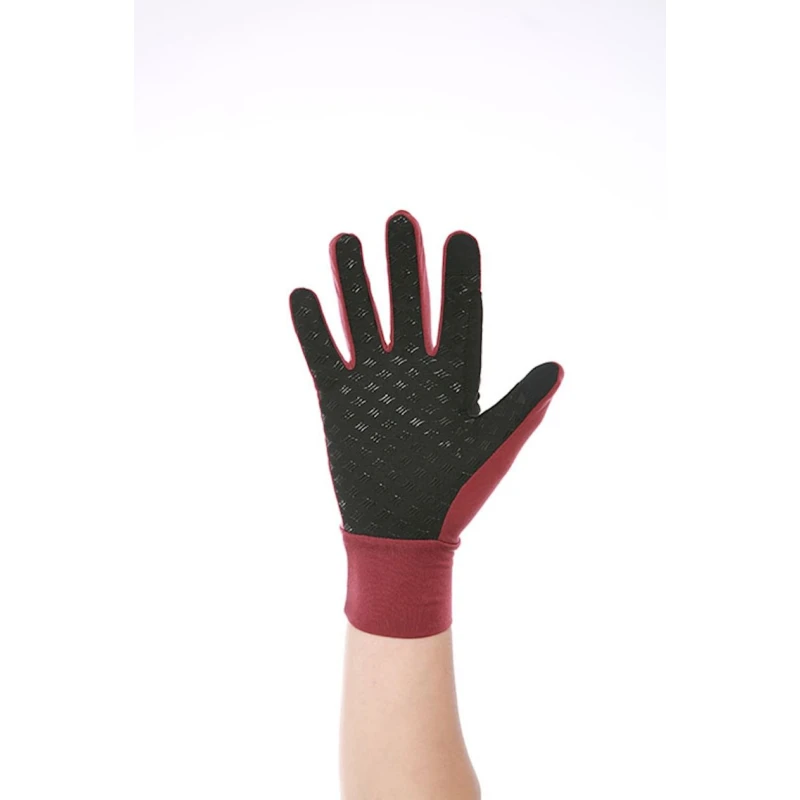 Велоперчатки Santic W0P079J, бордовые, полиэстер, размер L Велоперчатки Santic W0P079J, бордовые, полиэстер, размер L