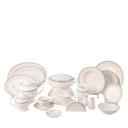 Обеденный набор Egels Home Four Seasons, бежевый, на 12 персон, 119 предметов Обеденный набор Egels Home Four Seasons, бежевый, на 12 персон, 119 предметов