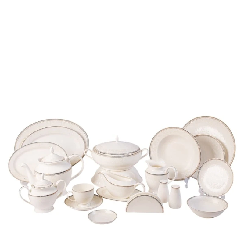 Yemək dəsti Egels Home Four Seasons, bej, 12 nəfərlik, 119 parça Yemək dəsti Egels Home Four Seasons, bej, 12 nəfərlik, 119 parça