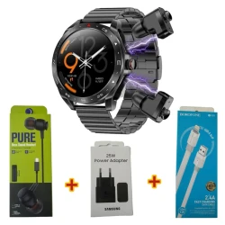 Умные часы Smart Watch T95 Black Steel + Free Gift