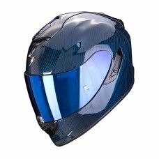 Motosiklet dəbilqəsi Scorpion EXO-1400 Evo Carbon Air Solid Blue XXL