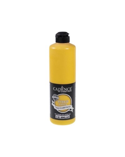 Akril boya Cadence Hybrid Acrylic for Multisurfaces H-103 Sun yellow 500 ml