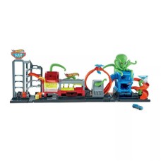 Oyun dəsti Hot Wheels City GTT96 Rəngli çevrilmə Avtomobil yuma: Rənglərin partlaması, 4-8 yaş