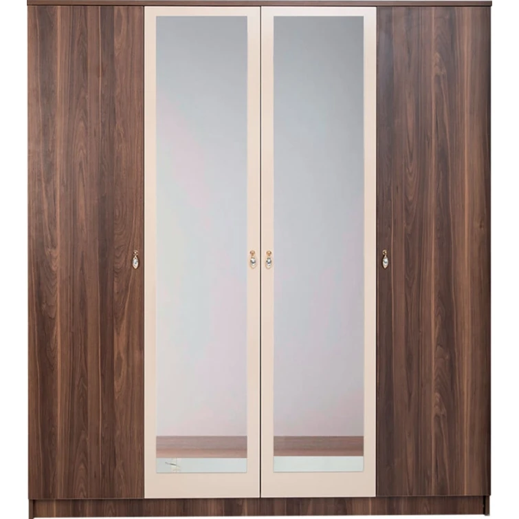 Шкаф Alzzoni, ламинат, коричневый, 180x200x47 см Шкаф Alzzoni, ламинат, коричневый, 180x200x47 см