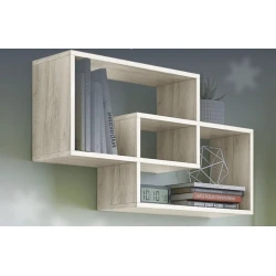 Настенная полка Art Mebel 263, ламинат,110х60х15 см, бежевая Настенная полка Art Mebel 263, ламинат,110х60х15 см, бежевая