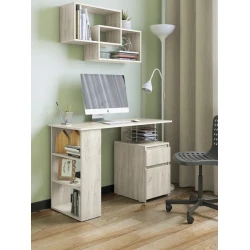 Настенная полка Art Mebel 263, ламинат,110х60х15 см, бежевая Настенная полка Art Mebel 263, ламинат,110х60х15 см, бежевая