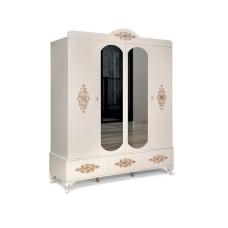 Şkaf Art Mebel Art-180-50, bej, 200х180х47 sm