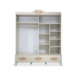 Шкаф Art Mebel Art-180-50, бежевый, 200х180х47 см Шкаф Art Mebel Art-180-50, бежевый, 200х180х47 см