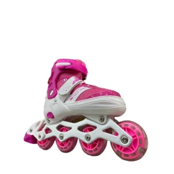 Roliklər uşaqlar üçün K603C, ölçü M, çəhrayı/ağ