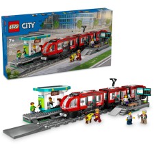 Konstruktor LEGO City Downtown Streetcar and Station 60423, 7+ yaş, 811 hissə