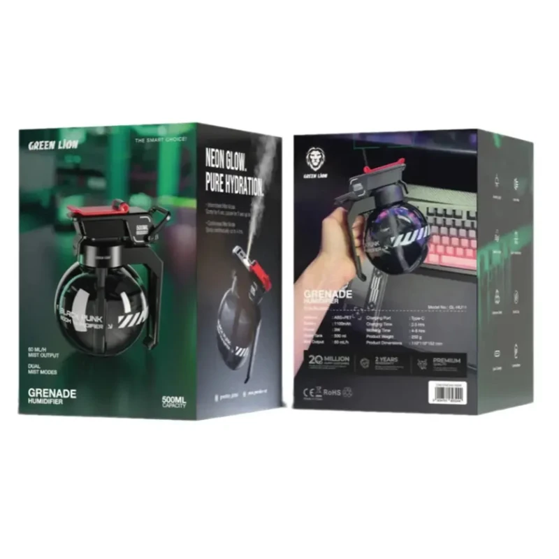 Увлажнитель воздуха Green Lion Grenade Humidifier 500 мл