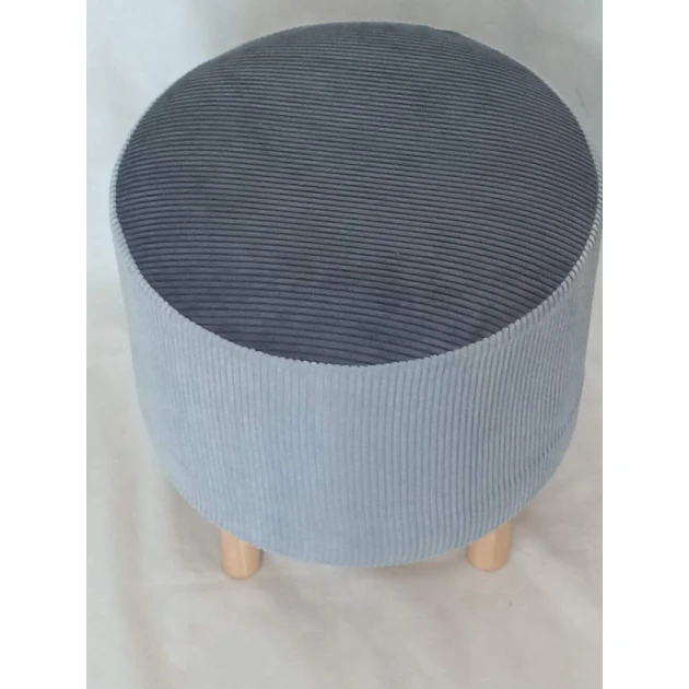 Пуфик 97, ткань, серый, 40x35x35 см Пуфик 97, ткань, серый, 40x35x35 см