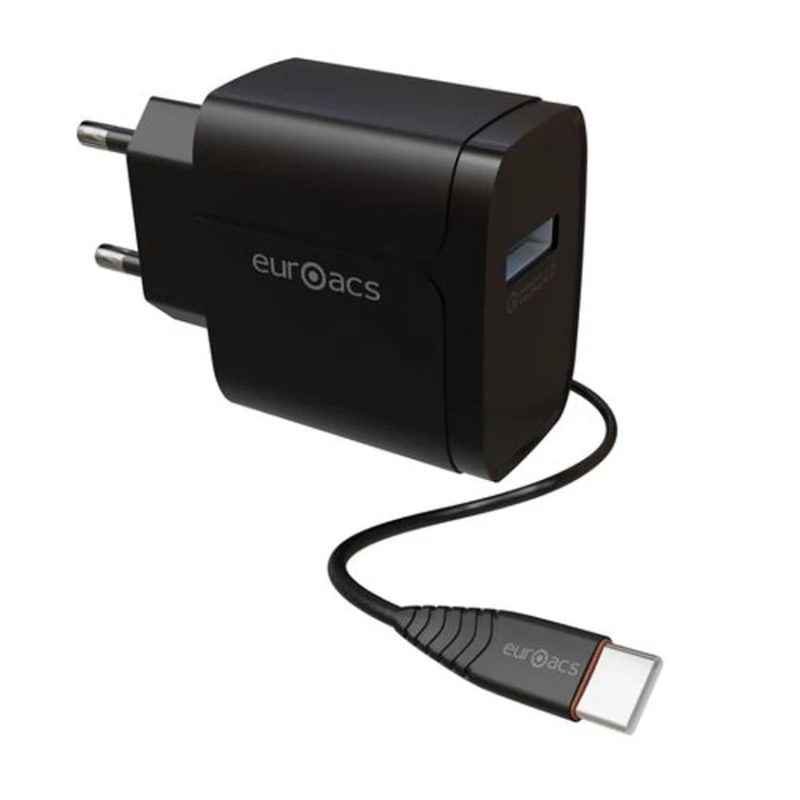 Сетевое зарядное устройство Euroacs USB QC4.0 EU-MG644 TF C Сетевое зарядное устройство Euroacs USB QC4.0 EU-MG644 TF C