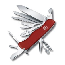 Çoxfunksiyalı bıçaq Victorinox Work Champ 0.8564, 111 mm, qırmızı, 21 funksiya, İsveçrə istehsalı - Work Champ