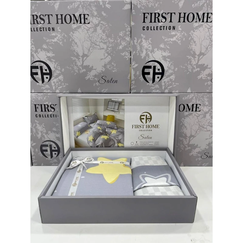 Комплект детского постельного белья First Home SHA-00002582, хлопок, полутораспальный, простыня 160х240 см, пододеяльник 160х220 см, наволочка 50х70 см, 1 шт, разноцветный Комплект детского постельного белья First Home SHA-00002582, хлопок, полутораспальный, простыня 160х240 см, пододеяльник 160х220 см, наволочка 50х70 см, 1 шт, разноцветный