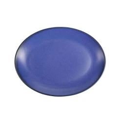 Тарелка Porland Ethos Danshari Sky 04ALM007167, синяя, 31 см