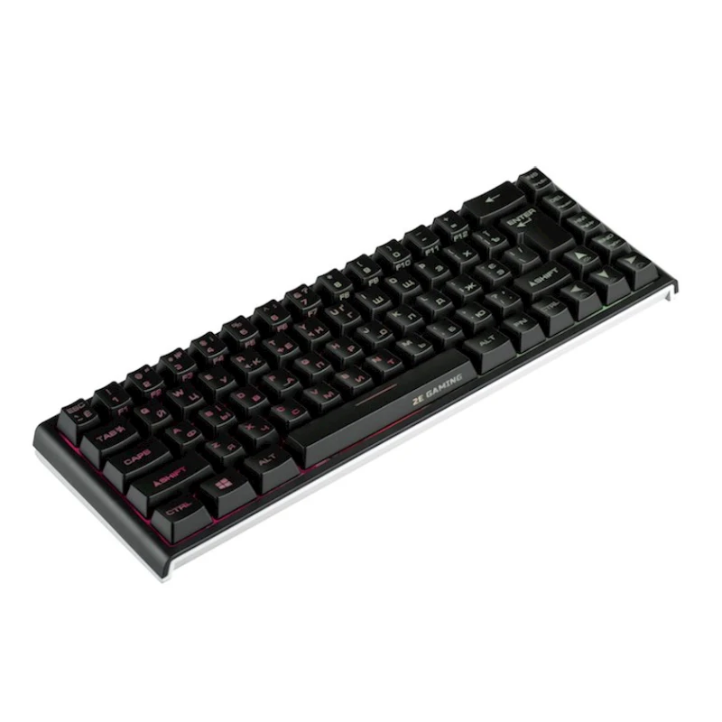 Клавиатура 2E Gaming Keyboard KG360 RGB 68key WL Black UKR Клавиатура 2E Gaming Keyboard KG360 RGB 68key WL Black UKR