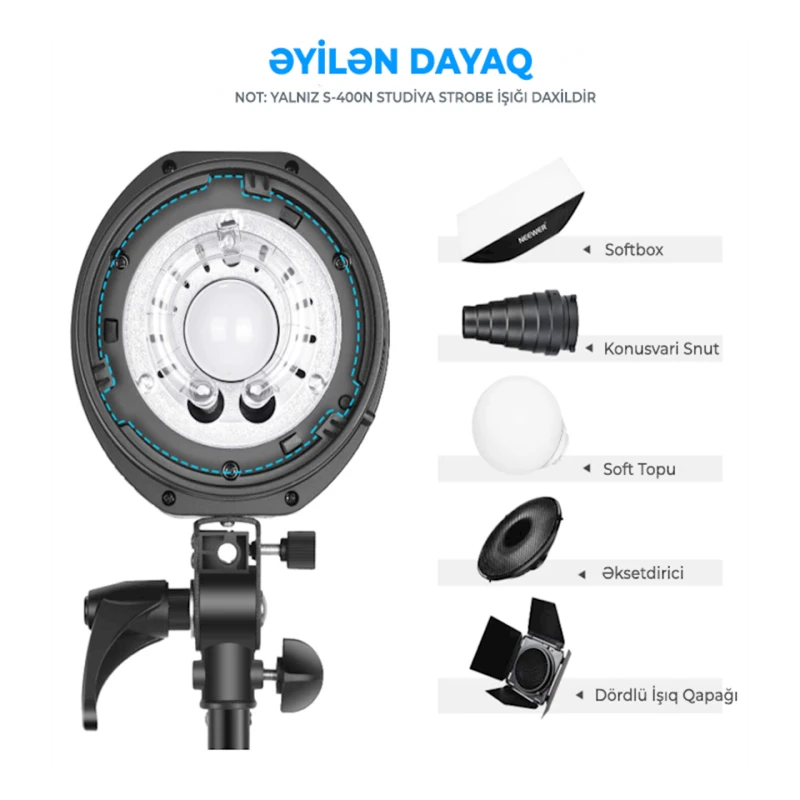 Студийная вспышка Neewer S400N