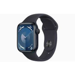 Умные часы Apple Watch 9 41mm Midnight Aluminum Case with Midnight Sport Band - M/L (MR8X3LL/A)