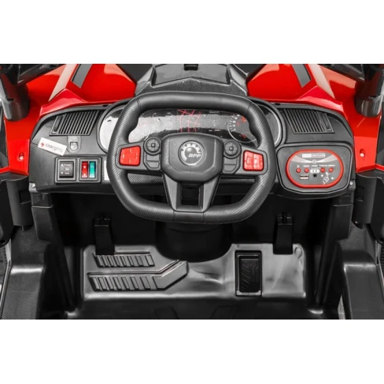 Детский электромобиль Sundays Jeep Багги LS819, красный