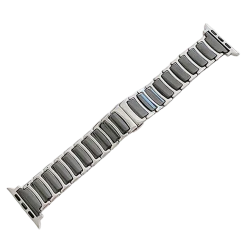 Kəmər Greatcase SW333 Apple Watch üçün Black/White