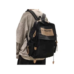 Məktəbli bel çantası Vava fashion bag 43x19x14 sm, qara