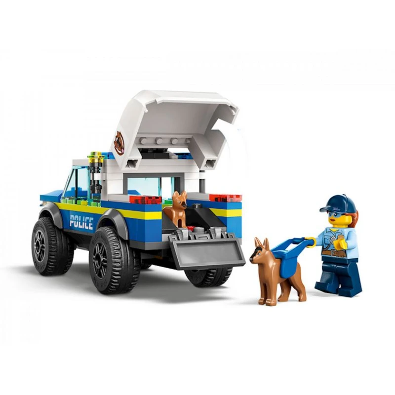 Конструктор LEGO City Mobile Police Dog Training 60369, 5+ лет, 197 элементов