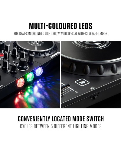 DJ kontrol cihazı Numark Party Mix II, 2 kanallı - PARTYMIXII